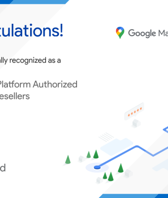 iSolution is now officially Google Maps Platform Authorized Partners and Resellers!